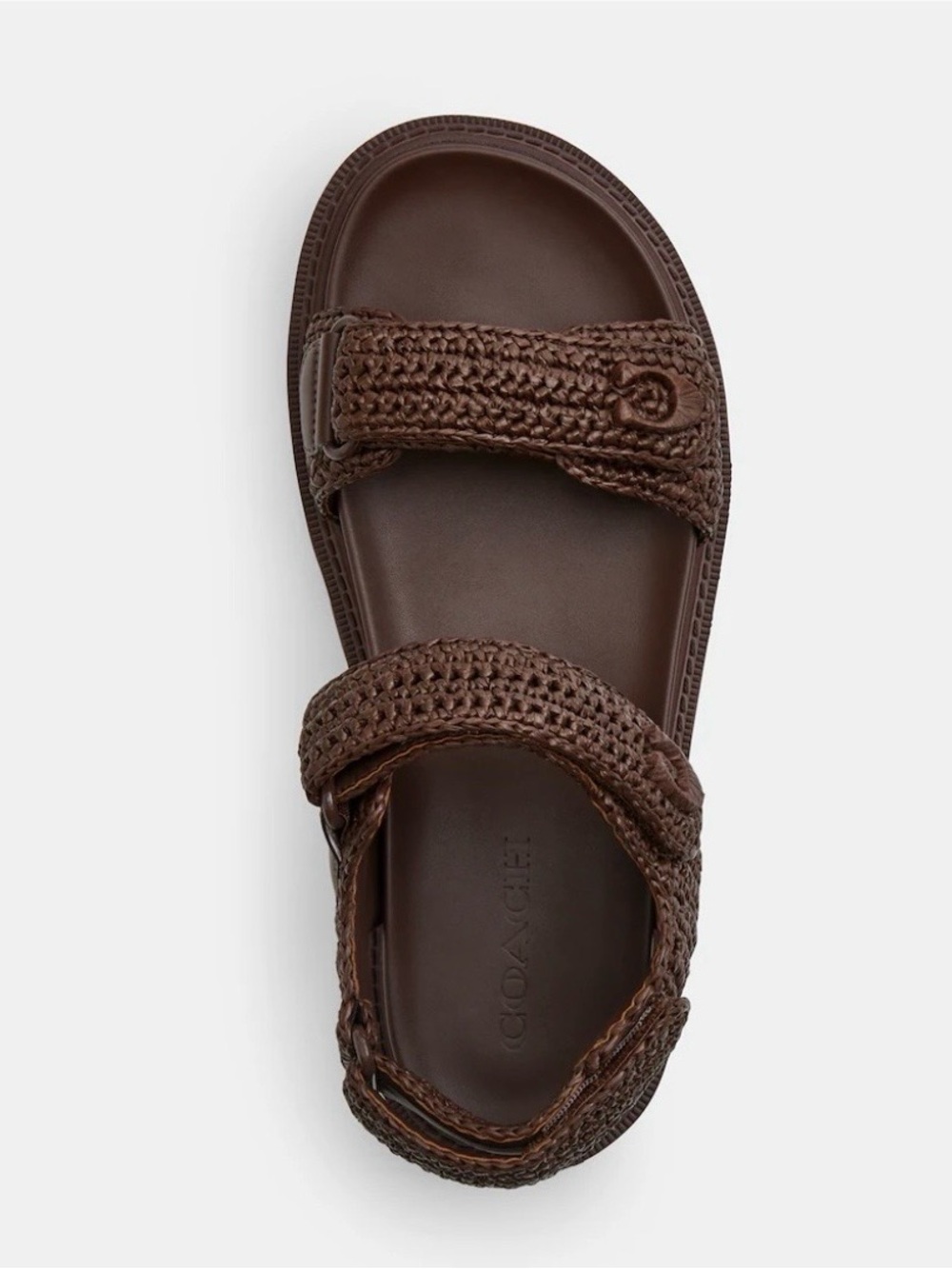 COACH BRYNN
RAFFIA SANDALS - Picture 8 of 8